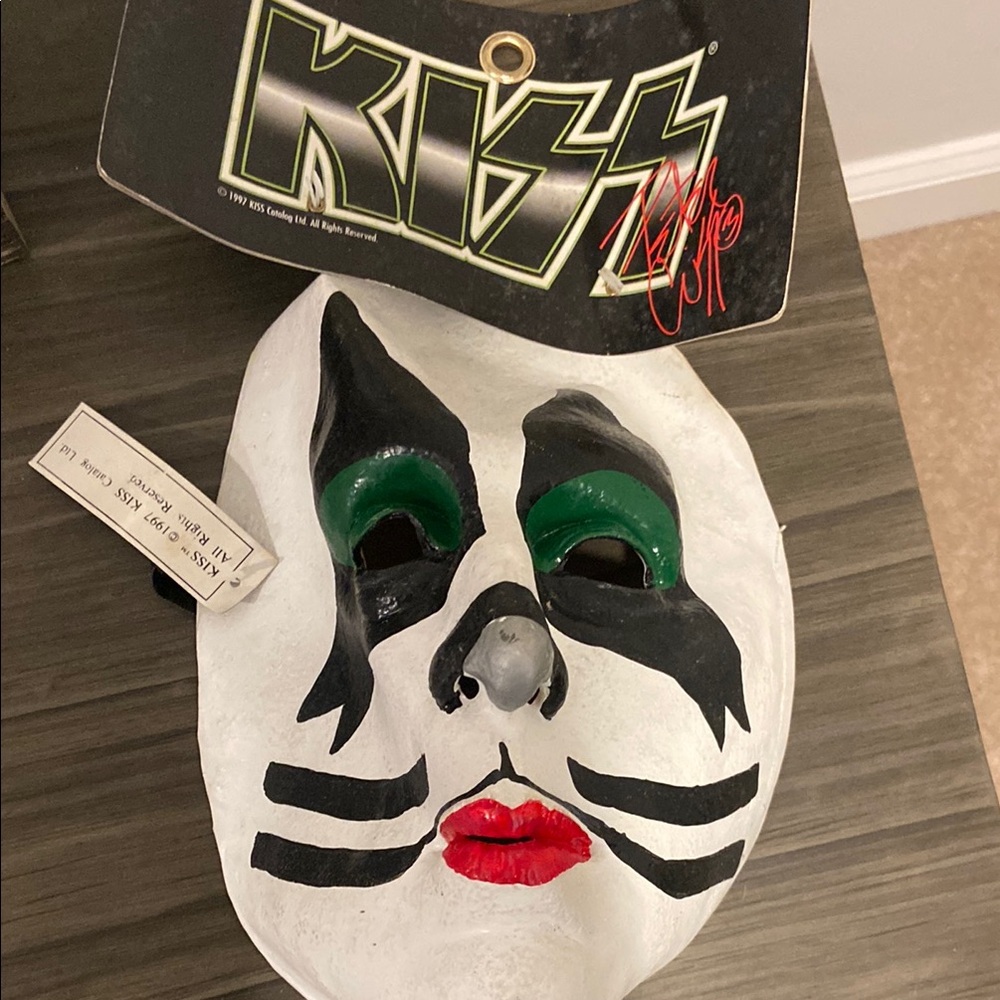 1997 Kiss Catman mask. Never been used